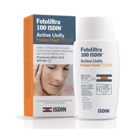 ISDIN FOTOPROTECTOR ULTRA SPF100 ACTIVE UNIFY COLOR - 50 ML