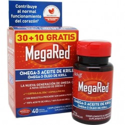 MEGARED 500 OMEGA 3 ACEITE KRILL 30+10 