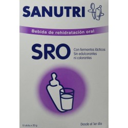 SANUTRI SRO 10 STICKS REHIDRATACION ORAL 