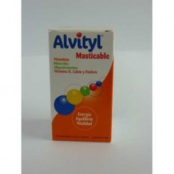 ALVITYL MASTICABLE 40 COMPRIMIDOS 