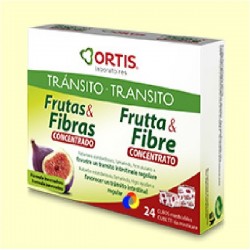 ORTIS FRUTA Y FIBRA CONCENTRADO 24 CUBOS 